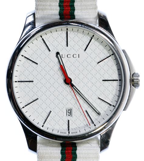 montre gucci homme blanche|Gucci wrist watches for women.